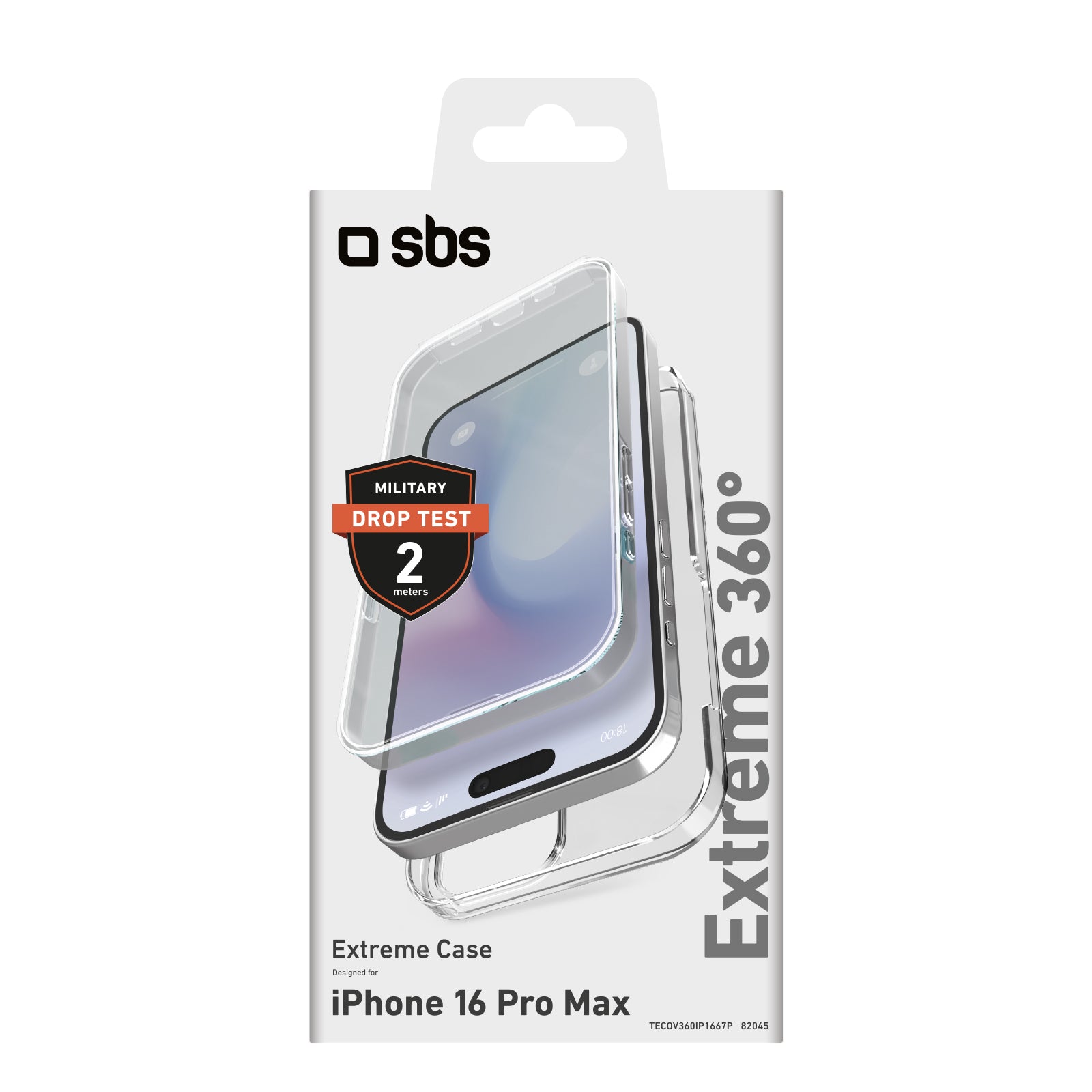 Cover Full Body 360° per iPhone 16 Pro Max