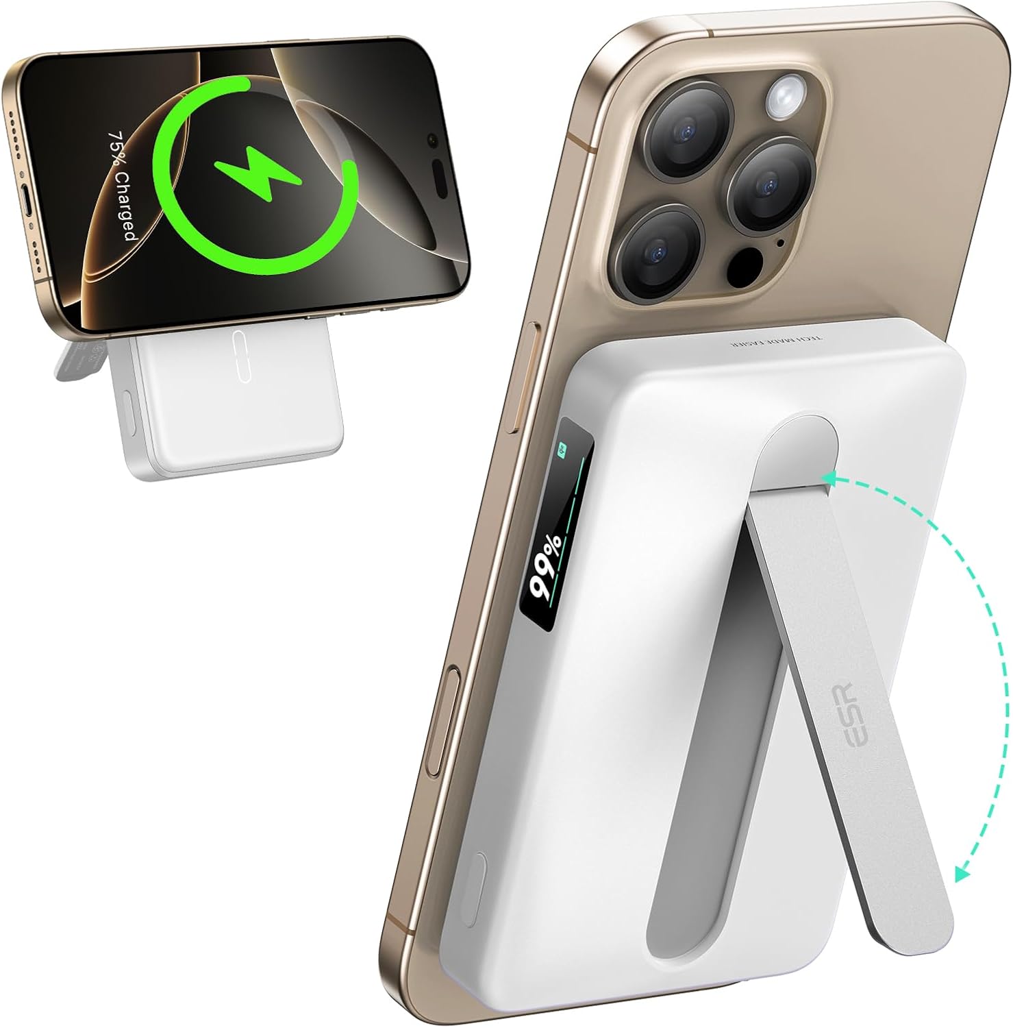 ESR Power Bank 10k White