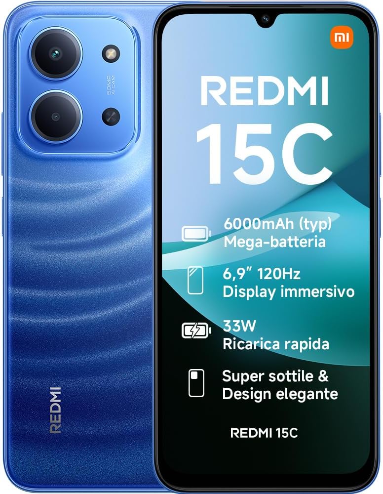 Redmi 15C 4/256GB Moonlight Blue