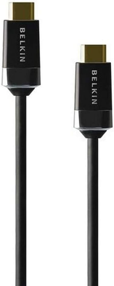 Belkin HDMI0018G-2M Cavo Placcato Oro High-Speed HDMI con Ethernet 4K/Ultra HD Compatible, 2 m