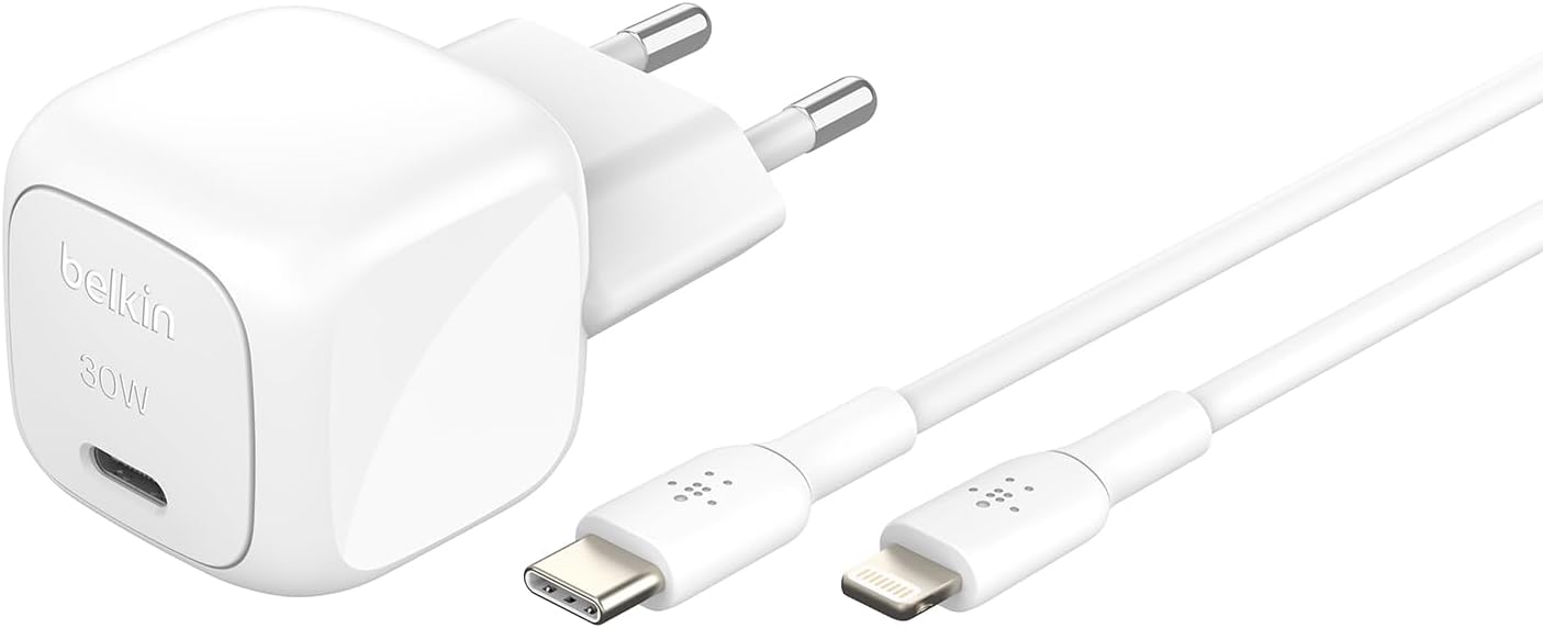Belkin BoostCharge Caricabatterie da muro compatto da 30 W