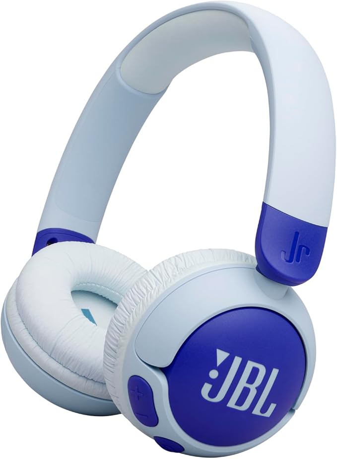 JBL Junior 320 BT Cuffie On-Ear Bluetooth Blue