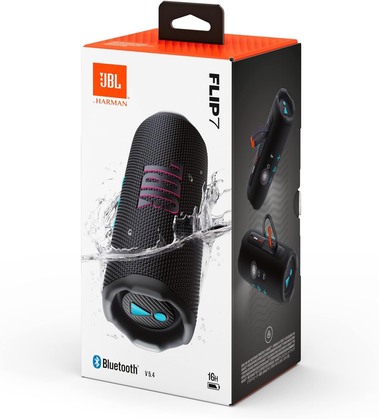 JBL Flip 7 Speaker Bluetooth Black