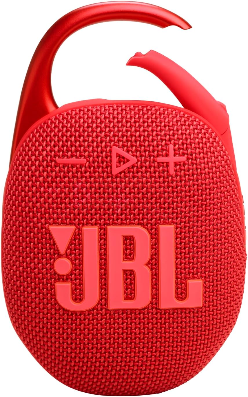 JBL Clip 5 Speaker Bluetooth Portatile Red