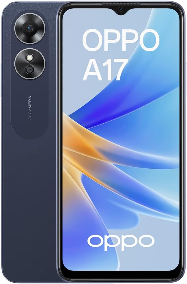 Oppo A17-4GB- 64GB Midnight Black