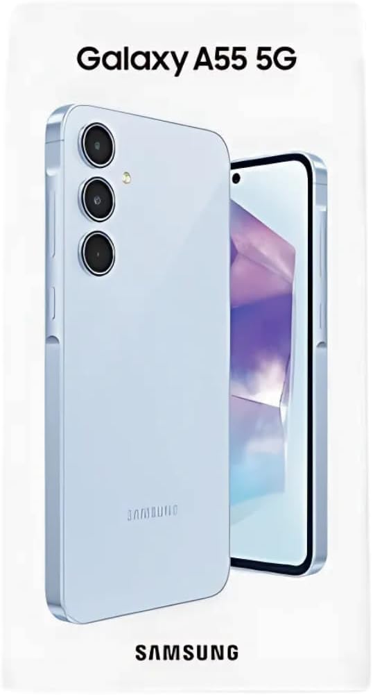 Samsung Galaxy A55 5G 8 +256GB 
Awesome Iceblue