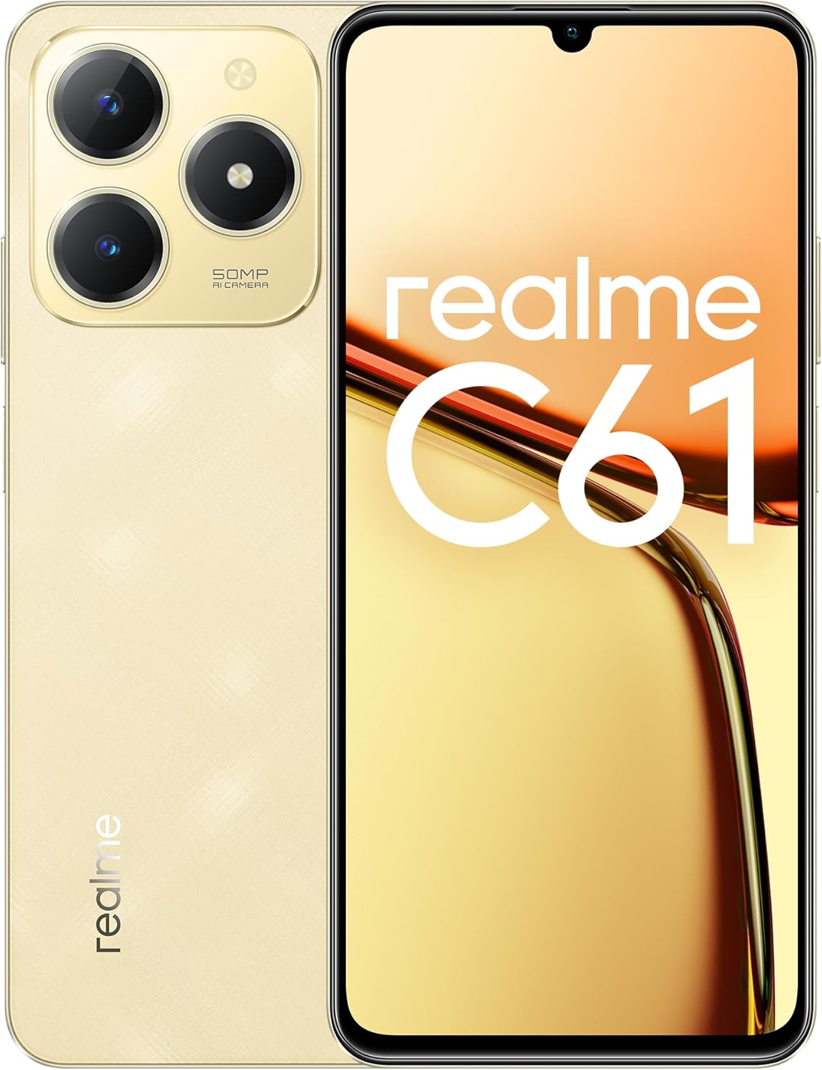 REALME C61 4G 6+128GB Sparkle Gold