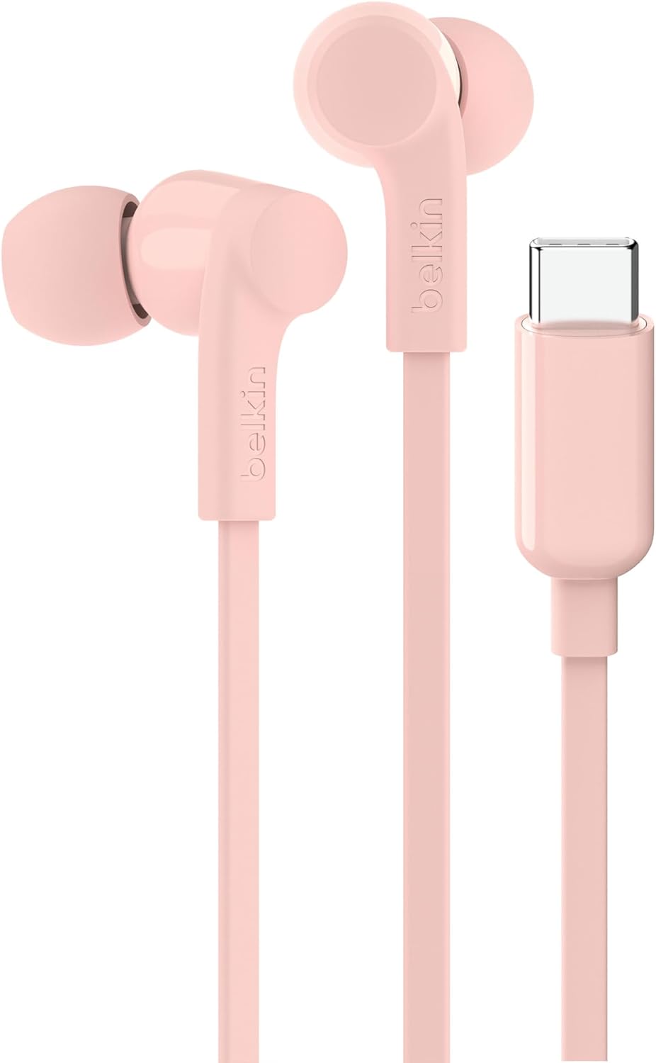 Belkin SoundForm Auricolari con filo Rosa