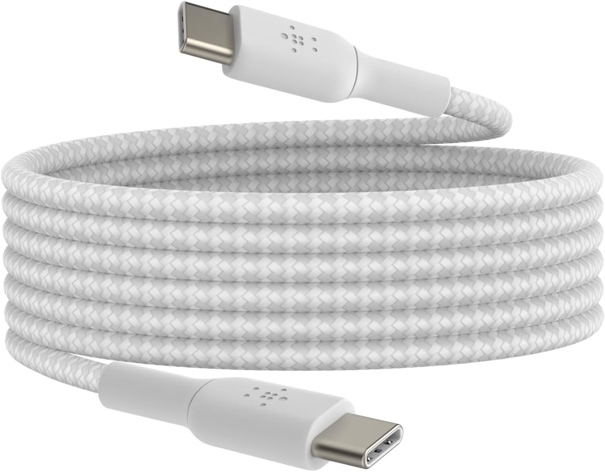 Belkin BoostCharge Cavo intrecciato da USB-C a USB-C da 2 metri