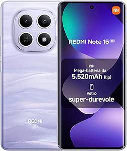 Xiaomi Redmi Note 15 8+256GB 6.77" 5G Mist Purple