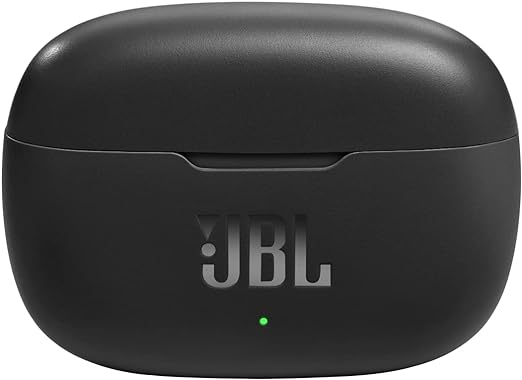 JBL Wave 200TWS Cuffie In-Ear True Wireless, Auricolari Bluetooth Senza Fili con Microfono Integrato, Protezione IPX2, fino a 20h di Autonomia Combinata, Custodia Ricarica, Nero