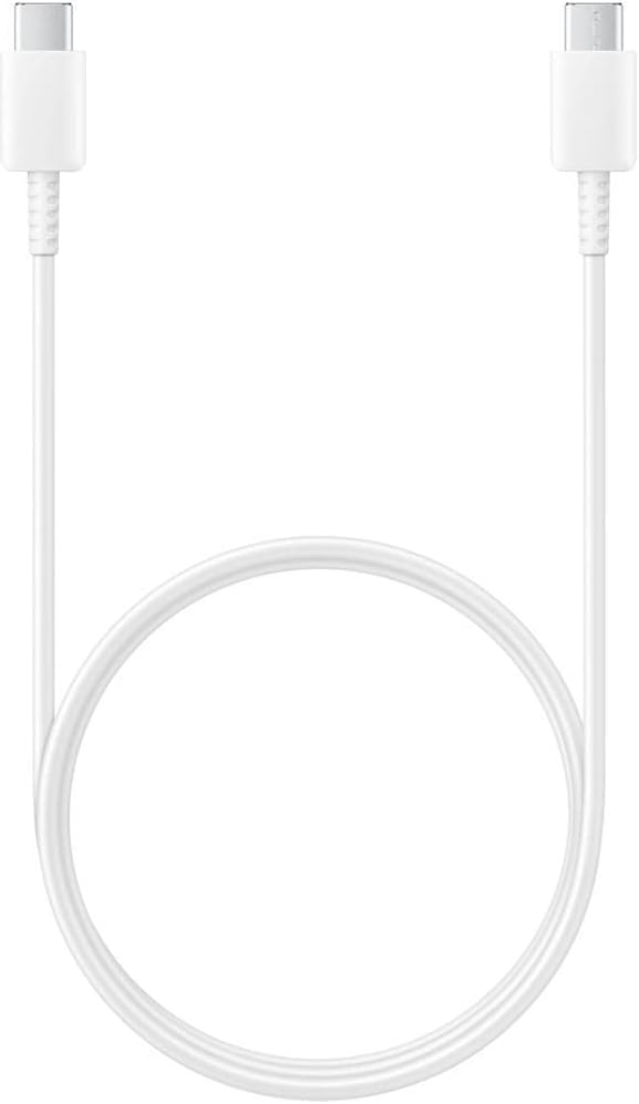 CAVO DATI/CARICA PER SMARTPHONE TYPE-C / TYPE-C SAMSUNG EP-DA705BWEGWW WHITE
