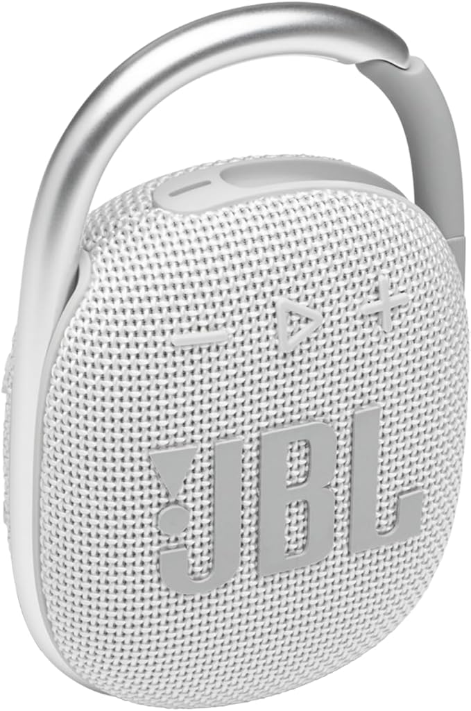 JBL Clip 4 Bluetooth Speaker White