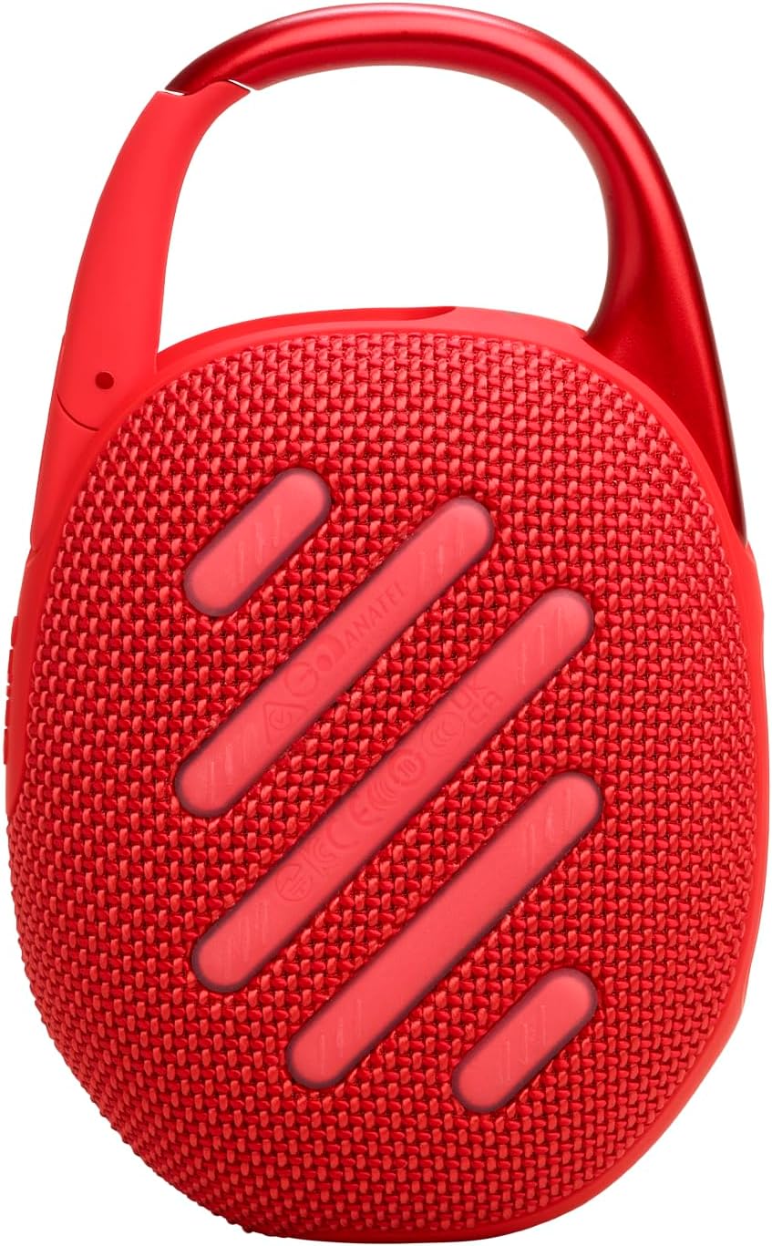 JBL Clip 5 Speaker Bluetooth Portatile Red